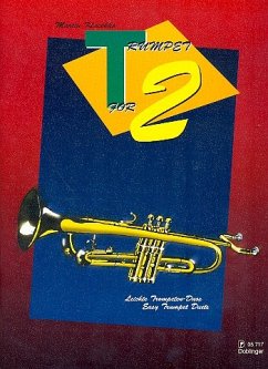 Cover Trumpet for two leichte Stücke für 2 Trompeten, Spielpartitur