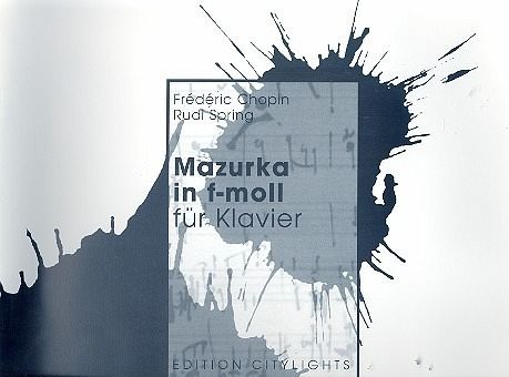 Mazurka f-Moll für Klavier