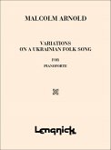 Malcolm Arnold Variations on a Ukrainian Folksong Piano