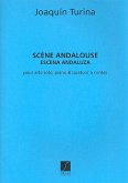 Scene andalouse pour alto solo, piano et quatuor a cordes, partition+parties