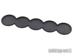 Cover Movement Tray - Rounded Edge - 40mm 5s Bar - Black