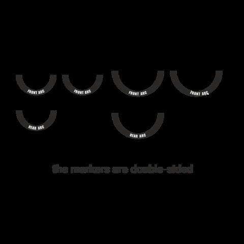 Infinity Arc Markers 40/55mm (4)