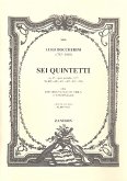 6 Quintette op.17 für Flöte, und Streichquartett Stimmen