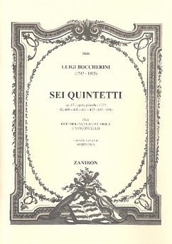 6 Quintette op.17 für Flöte, und Streichquartett Stimmen