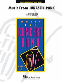 Cover John Williams, Music From Jurassic Park Concert Band Partitur + Stimmen