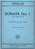 Sonata B flat major F.IV,1 for bassoon and piano