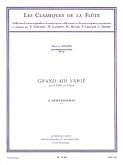 Grand Air varié op.3 pour flűte et piano