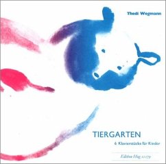 Cover Tiergarten 6 Klavierstücke für Kinder