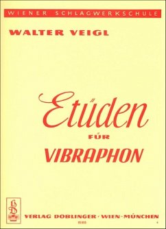 Cover Etüden für Vibraphon