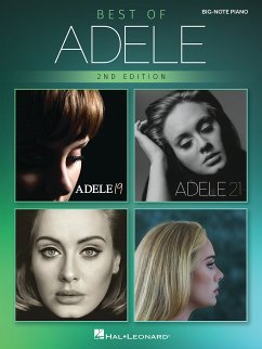 Cover Best of Adele for Big-Note Piano - 2nd Edition