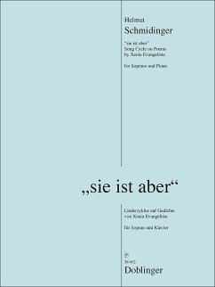 Cover Sie ist aber für Sopran und Klavier Partitur