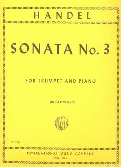 Cover SONATA NO.3 FOR TRUMPET AND PIANO VOISON, ROGER, ED