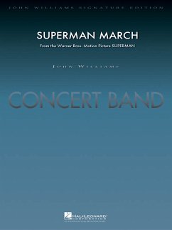 John Williams, Superman March Concert Band/Harmonie Partitur