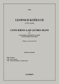 Concerto per pianoforte a 4 mani, 2 oboi, 2 corni e orchestra d'archi parte di pianoforte