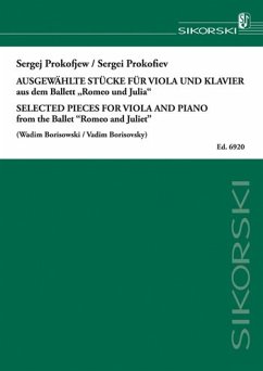 Cover 8 Stücke aus Romeo und Julia für Viola und Klavier