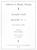 Sonate no.7 pour clarinette et piano
