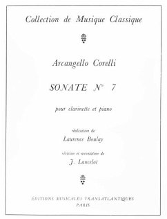 Cover Sonate no.7 pour clarinette et piano