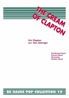 Cover The Cream of Clapton: für Blasorchester. Potpourri