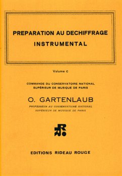 Odette Gartenlaub, Préparation au déchiffrage instrumental Alle Instrumente Buch Odette Gartenlaub, Préparation au déchiffrage instrumental Alle Instrumente Buch