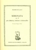 Serenata op.19 per chitarra, violino e violoncello parti