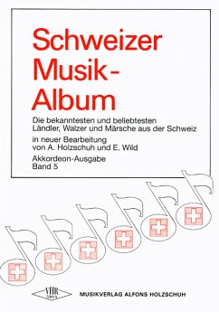 Cover Schweizer Musikalbum Akkordeon solo Band 5 4 Stimmen