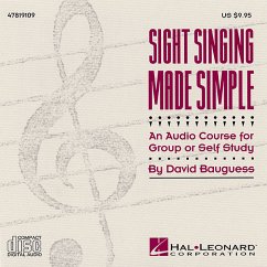 Cover David Bauguess, Sight Singing Made Simple Resource Chor CD