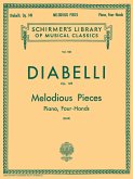 Anton Diabelli, 28 Melodious Pieces on 5 Notes, Op. 149 Piano, 4 Hands Buch