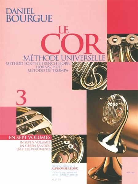 Le cor vol.3 méthode universelle en 7 volumes (fr/dt/sp/en)