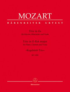 Cover Trio Es-Dur KV498 für Klarinette, Viola und Klavier Stimmen