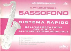 Cover A. Bianchi Il Primo Metodo Di Sassofono Saxophone
