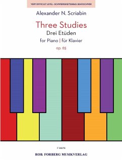 Cover 3 Studies op.65 for piano