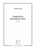 Gorog Exercices De Perfectionnement Piano Pianoforte