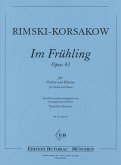 Im Frühling op.43 für Violine und Klavier