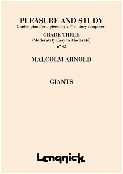 Malcolm Arnold Giants Grade 3 Piano