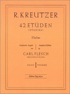 Cover 42 Etüden Band 1 für Violine