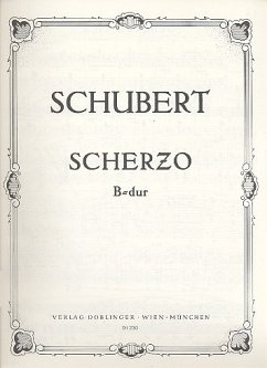 Cover Scherzo B-Dur Nr.1 für Klavier