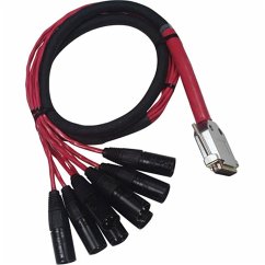 Cover DigiSnake: DB25-XLRM - 4'