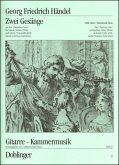 2 Gesänge aus den deutschen Arien für Sopran, Violine, Flöte und Gitarre Partitur