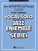 Can you feel the Love tonight: for jazz ensemble with vocal solo (easy version)