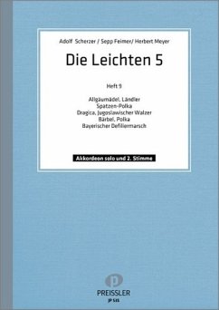 Cover Die leichten Fünf Band 9 für Akkordeon