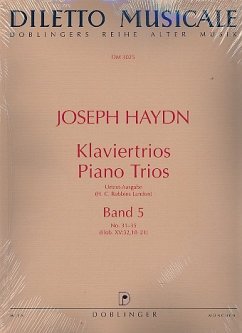 Klaviertrios Band 5 (Nr.31-35) für Violine, Violoncello und Klavier Stimmen