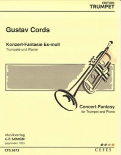Cover Konzert-Fantasie es-Moll für Trompete (Kornett) und Klavier