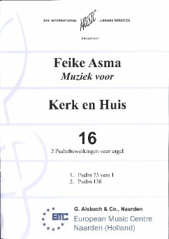 Cover Muziek voor Kerk en Huis vol.16 - Twee Psalmbewerkingen für Orgel