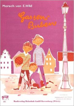 Cover GASSENBUBEN MARSCH FUER HANDHARMONIKA (MIT 2. STIMME)