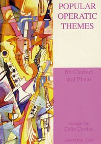 Cover Popular operatic Themes for clarinet and piano