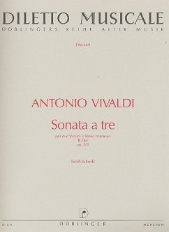 Sonata ŕ tre B-Dur op.5,5 RV76 für 2 Violinen und Bc Stimmen