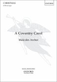 Archer, Malcolm, A Coventry Carol SATB & organ Vocal score