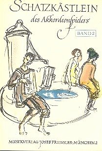 Cover Schatzkästlein des Akkordeonspielers Band 2 für Akkordeon