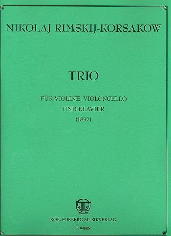 Trio für Violine, Violoncello und Klavier Partitur und Stimmen