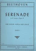 Serenade D-Dur op.8 für Violine, Viola und Violoncello Stimmen